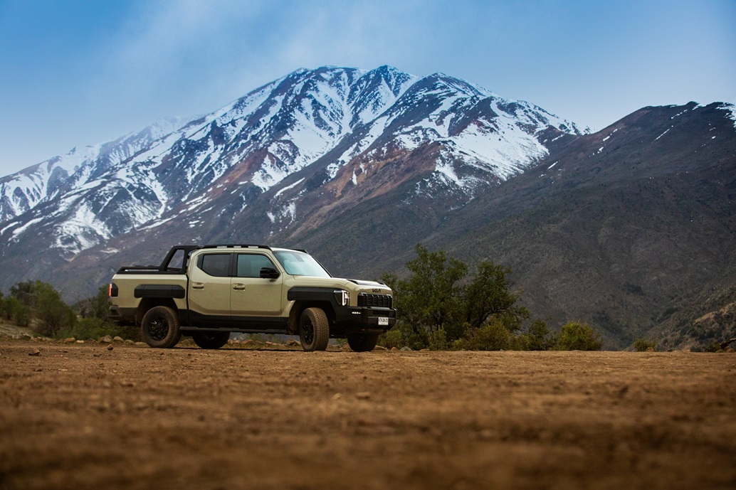 Kia Tasman: la primera camioneta de Kia debuta en Chile