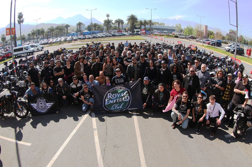 Royal Enfield impulsa uso del casco en motociclistas durante celebración del “One Ride”