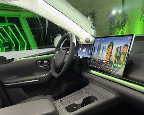 Leap Motor C10 pantalla