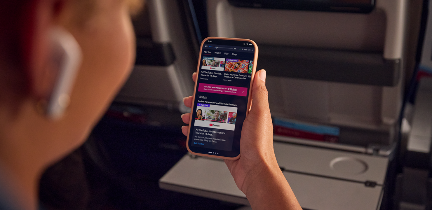  Descubre más de tu mundo: Delta da la bienvenida a bordo a YouTube y YouTube Premium