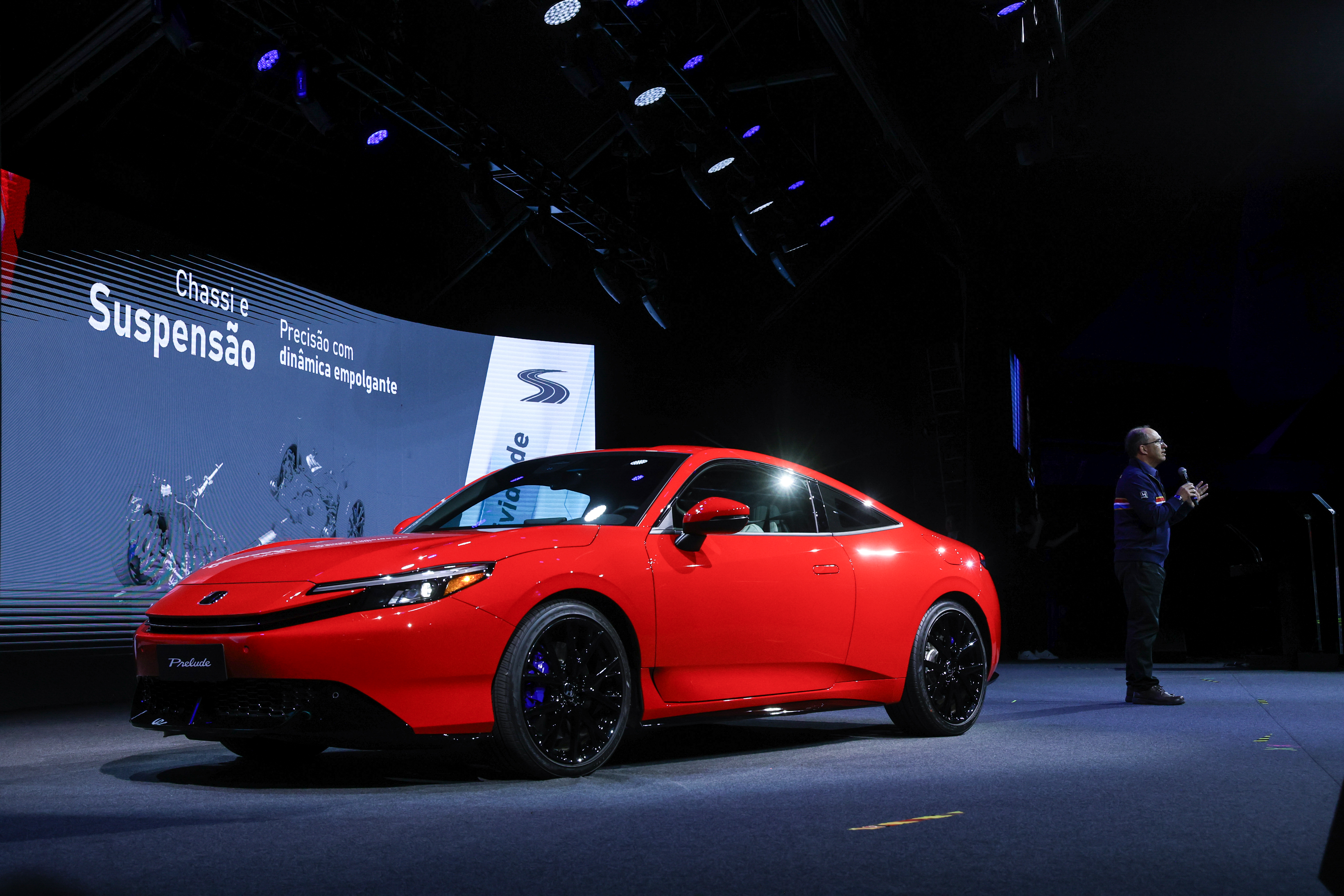 Honda Prelude: el regreso de un ícono en clave híbrida deslumbra en el Salón del Automóvil de São Paulo