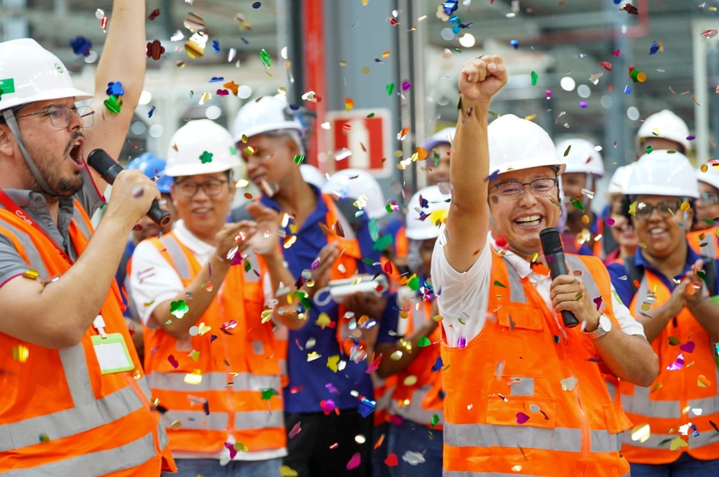 BYD alcanza las 10.000 unidades producidas en su fábrica de Camaçari, Bahía