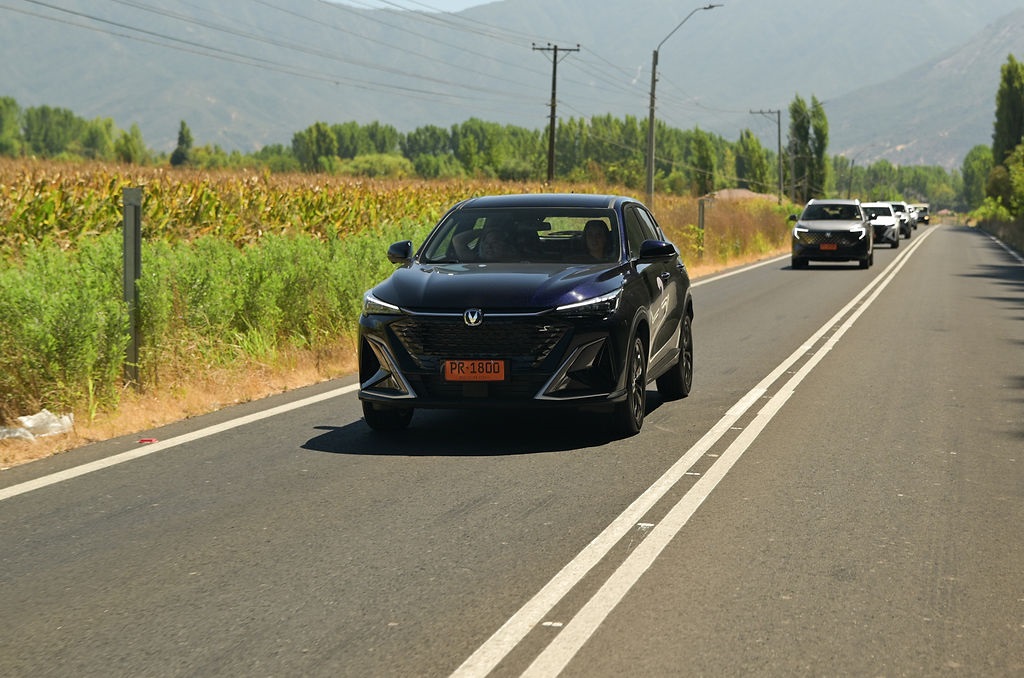 Changan CS35 Max en autopista