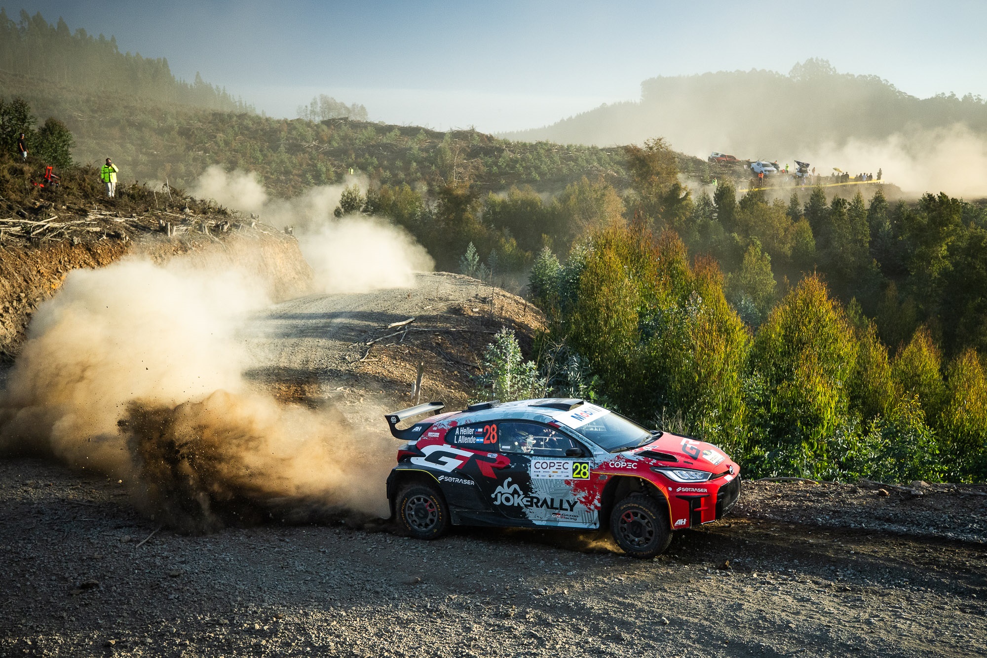 Alberto Heller vence el Rally de Arauco e inaugura Palmarés de triunfos con Toyota