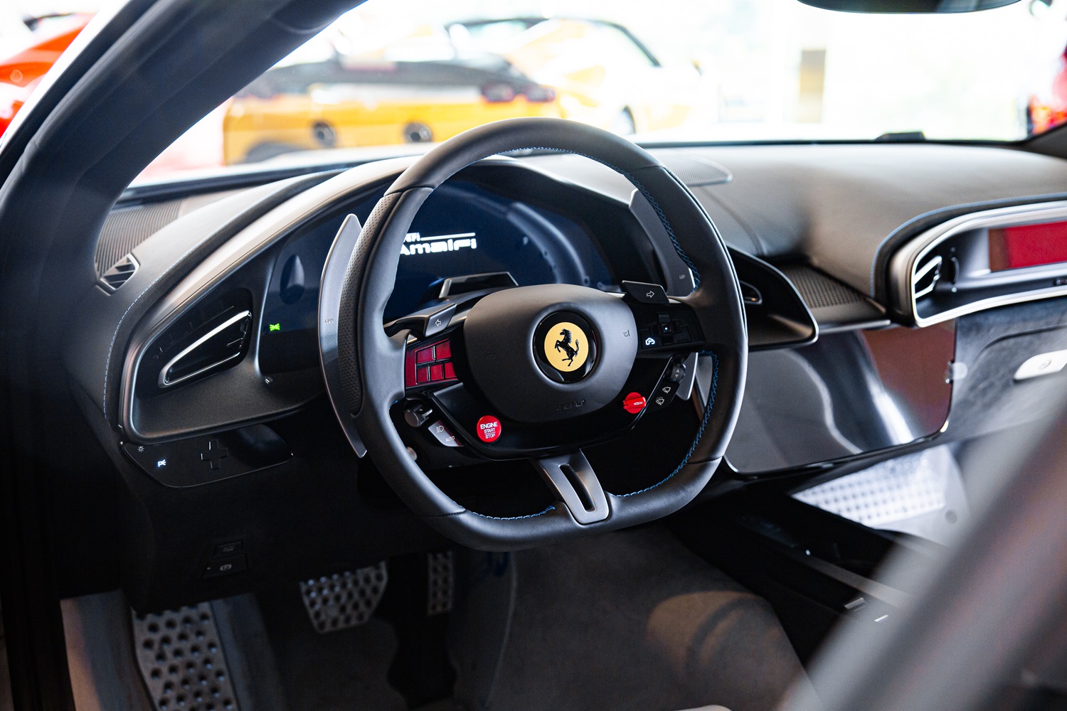 Ferrari Amalfi habitáculo