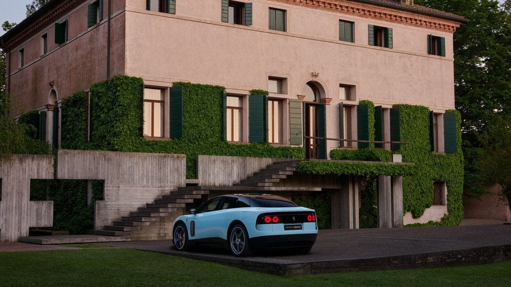 Ferrari Luce celeste paisaje