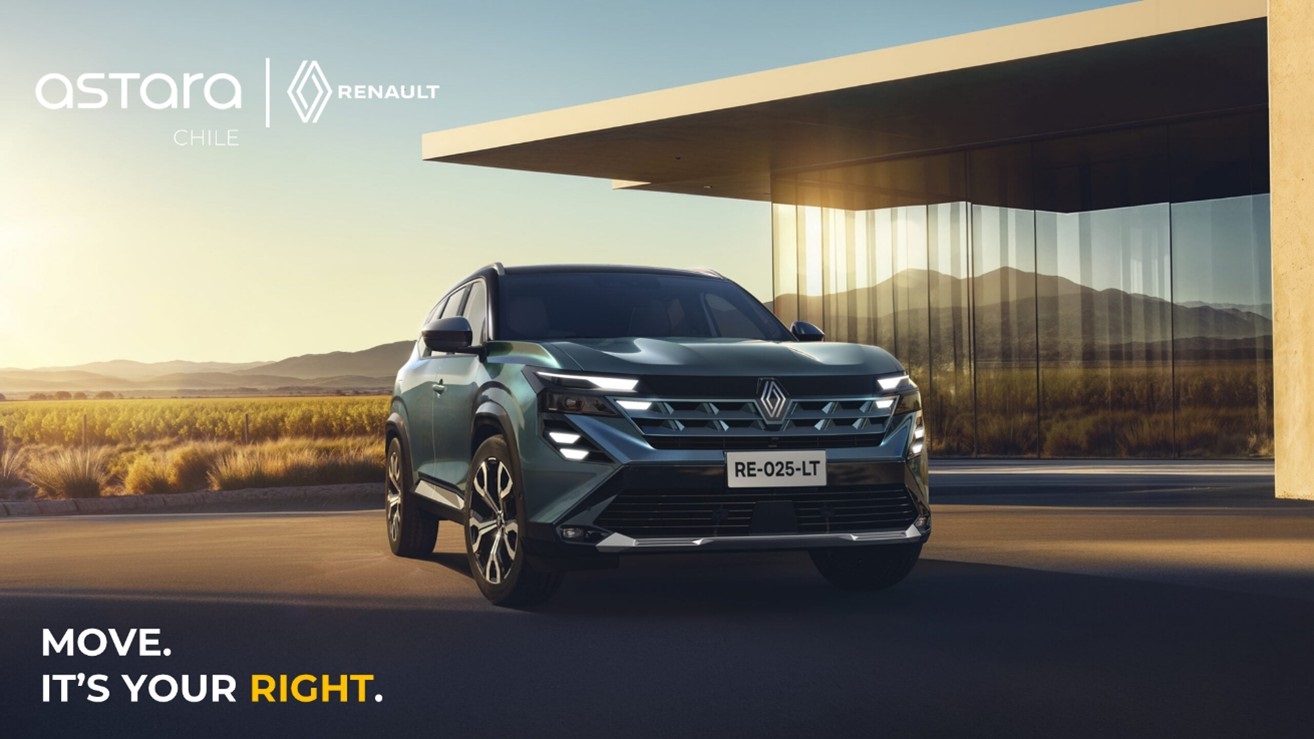 Renault inicia una nueva etapa en Chile de la mano de Astara