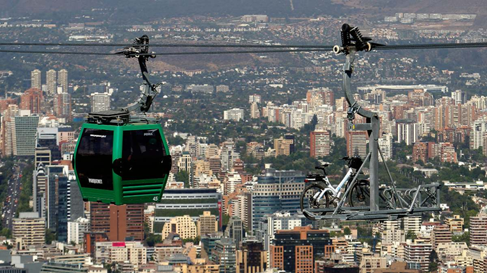 Teleférico de Santiago vuelve a entrar al “Best of the Best” de Tripadvisor y se mantiene entre las atracciones favoritas del mundo