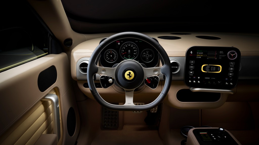 Ferrari Luce interior