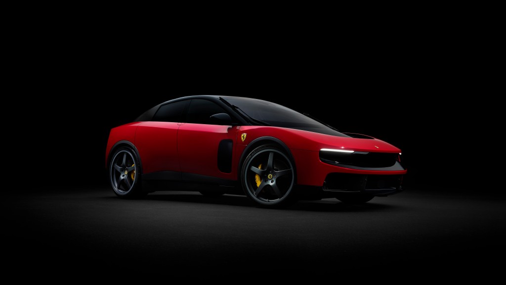 Ferrari Luce rojo lateral