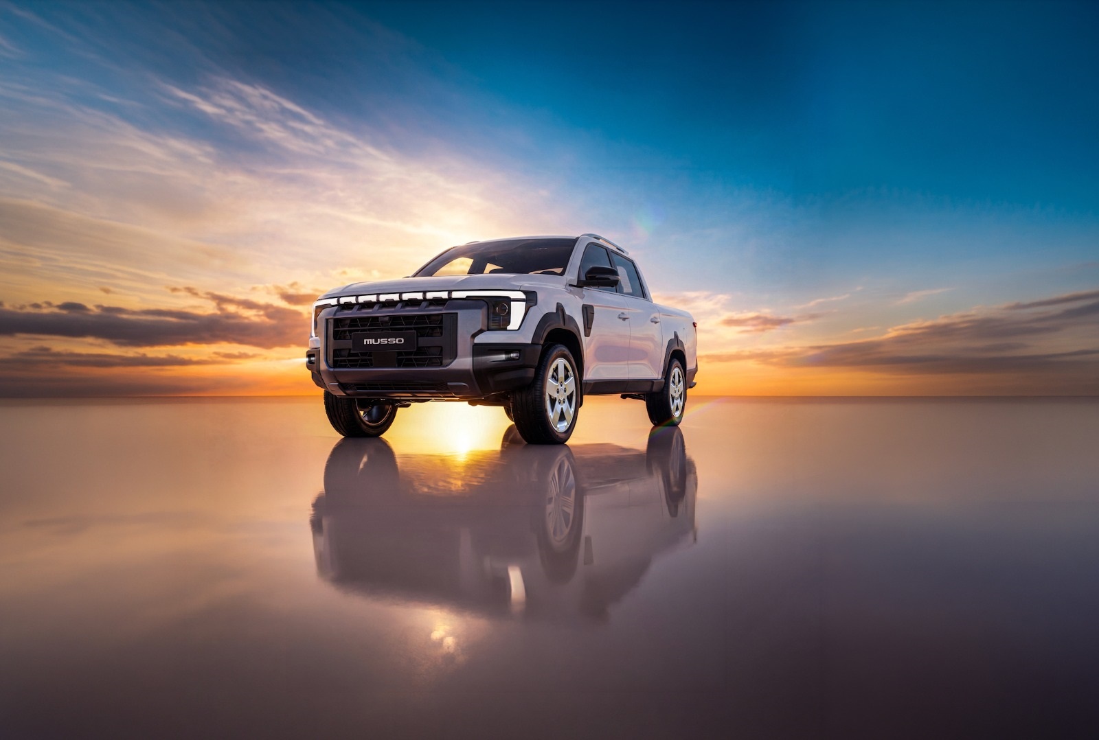 KGM presenta su nueva camioneta Musso